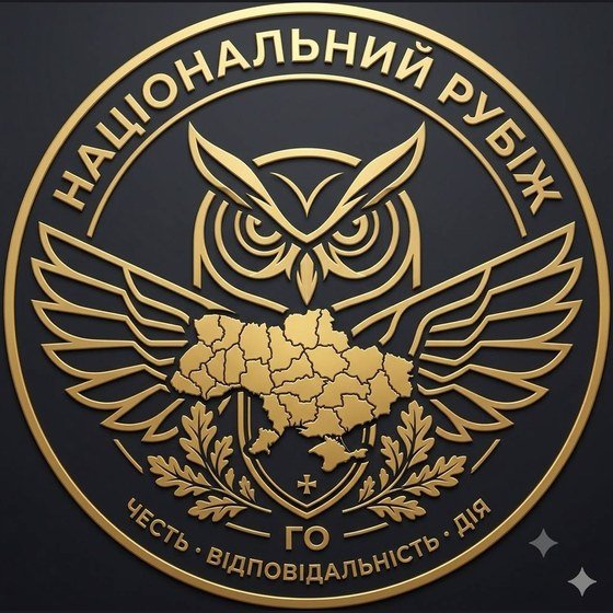 Емблема ГО «Національний Рубіж»